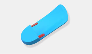 Performance Orthotic Laboratories Post Control Rods Design Feature